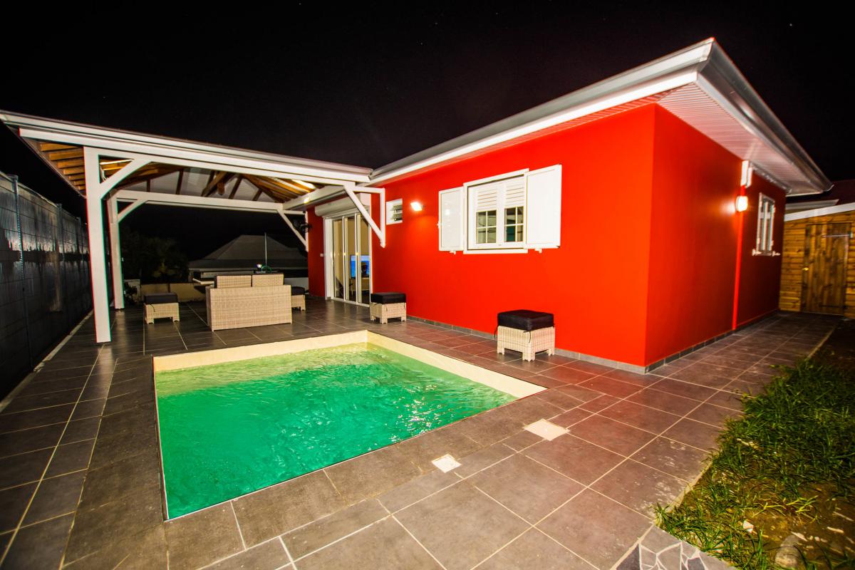 location villa martinique - ext nuit