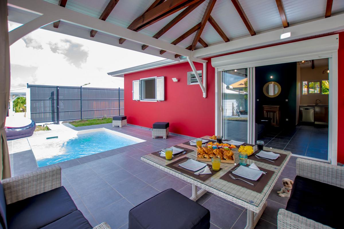 location villa martinique jaccuzzi sauna - terrasse2