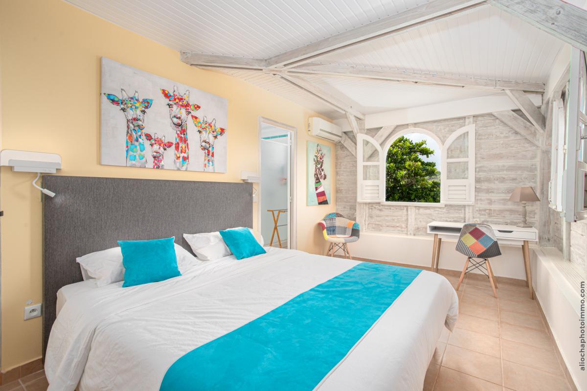 location villa d'exception piscine vue mer - chambre 4