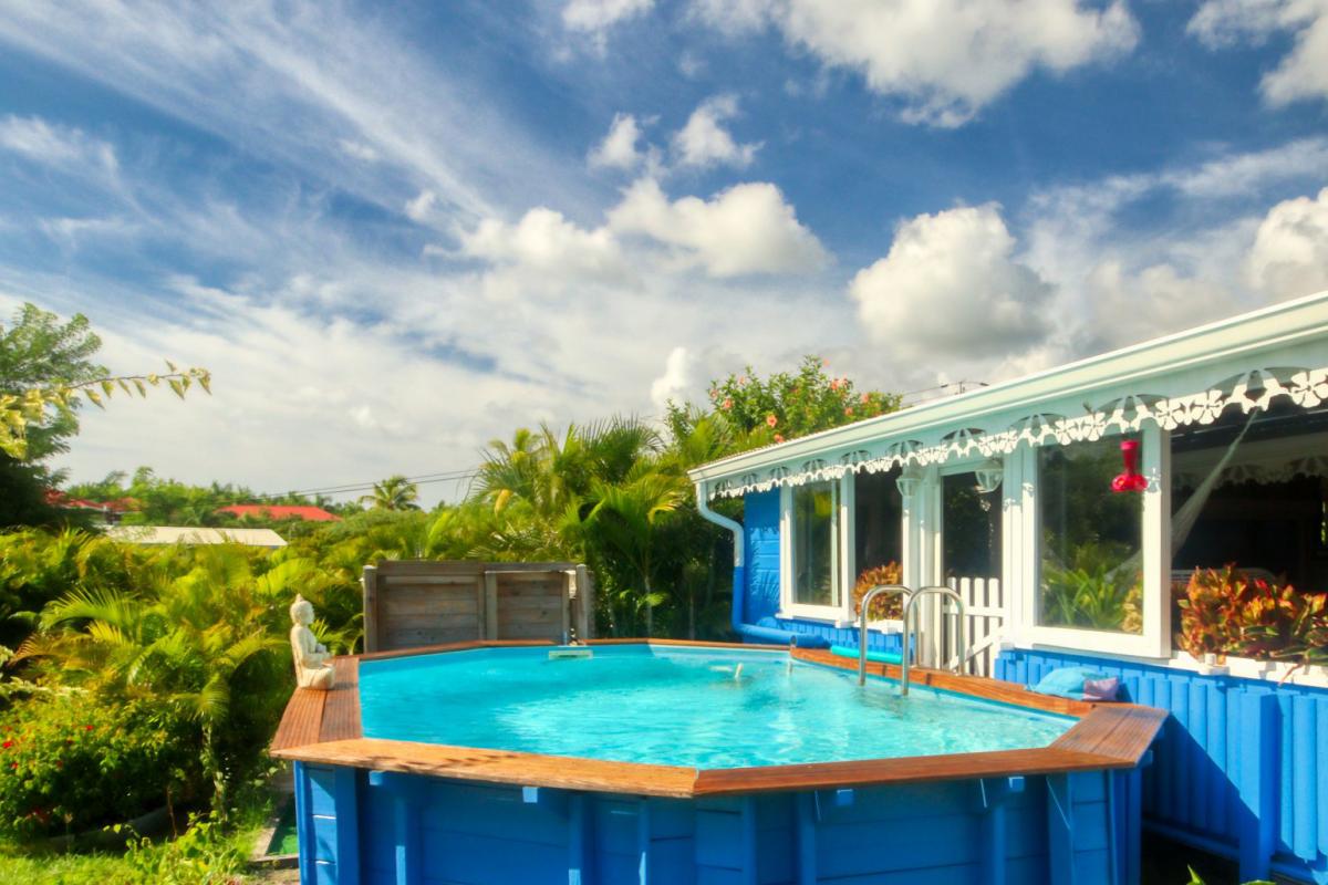 1 Location villa piscine 2 chambres Martinique_la piscine hors sol