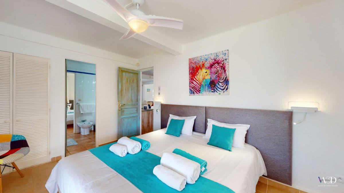 20 Location villa Vauclin chambre 1 salle d'eau