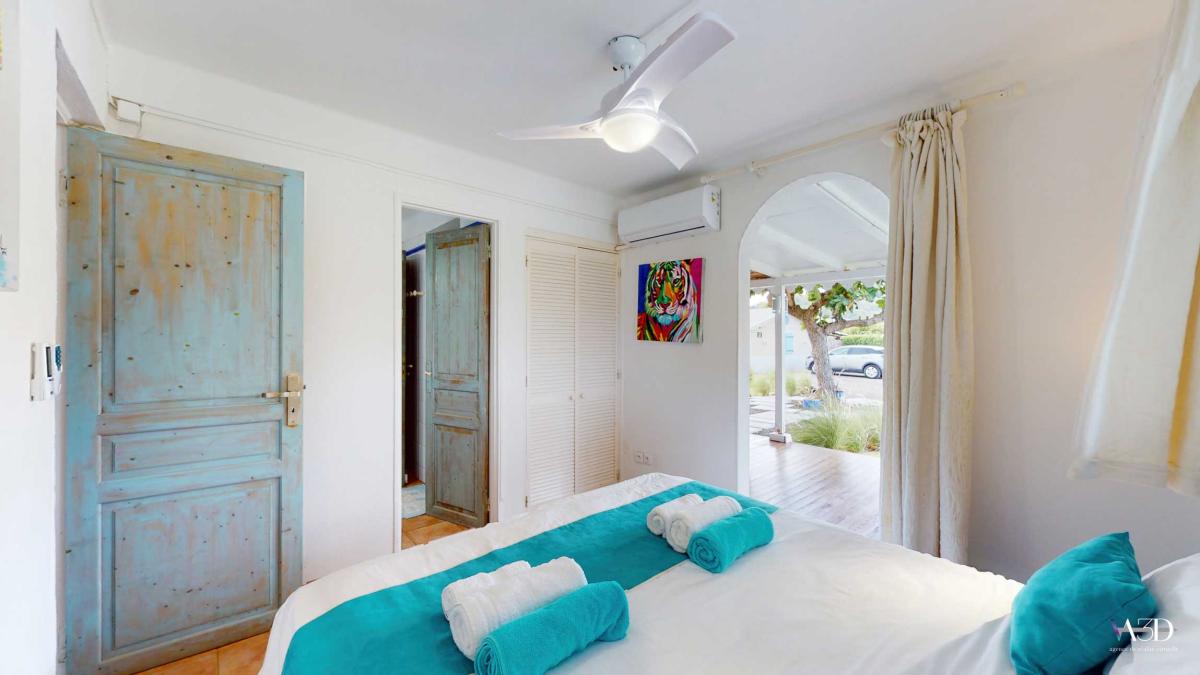22 Location villa Vauclin chambre 2 salle d'eau