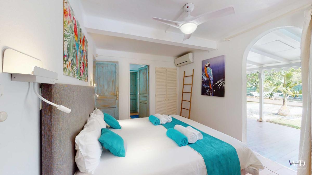 26 Location villa Vauclin chambre 3 salle d'eau