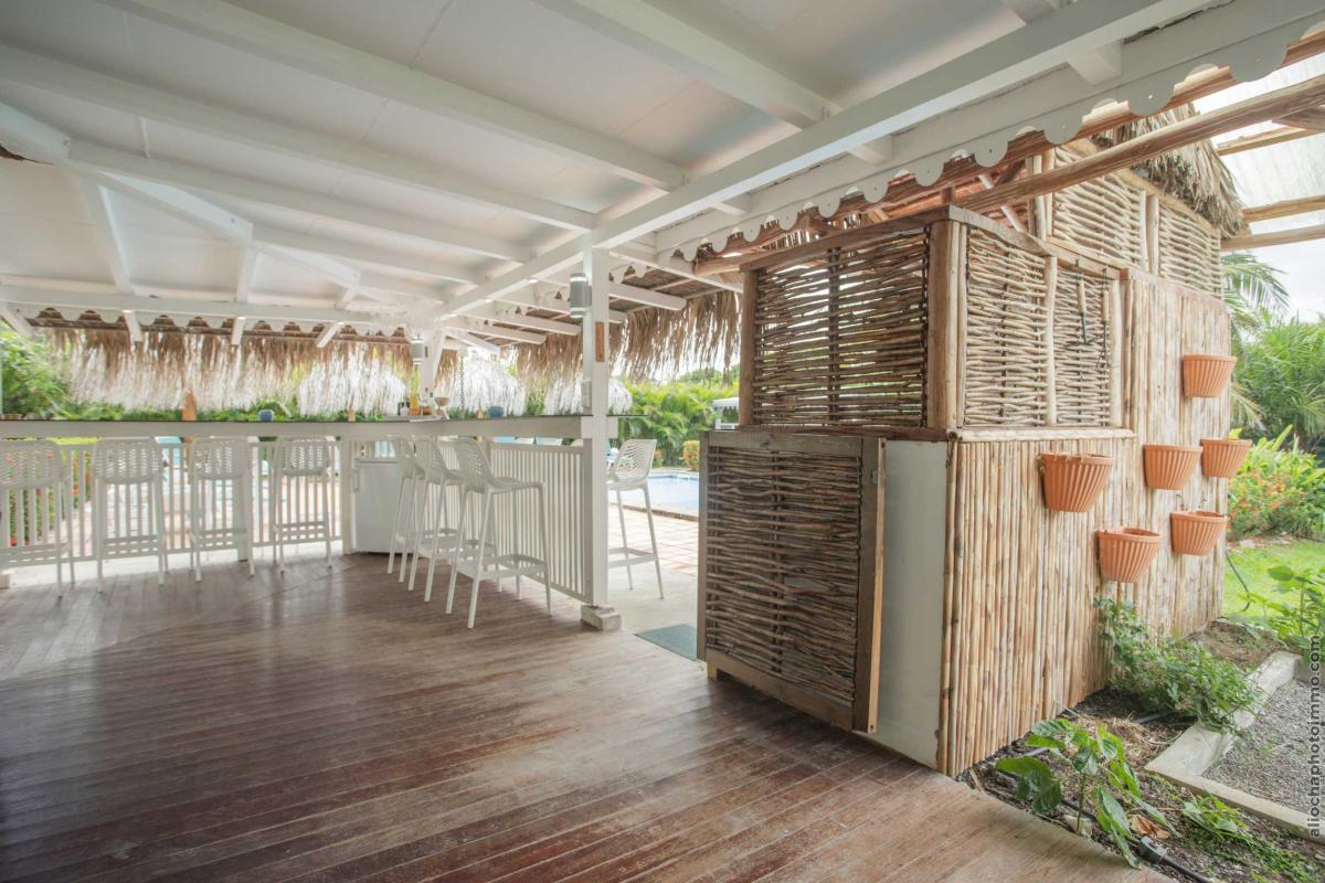 54 Location villa Vauclin extérieur piscine bar