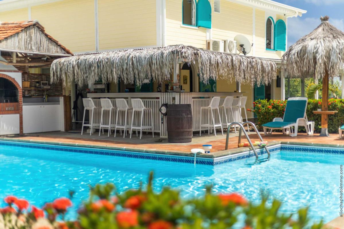 55 Location villa Vauclin extérieur piscine cuisine