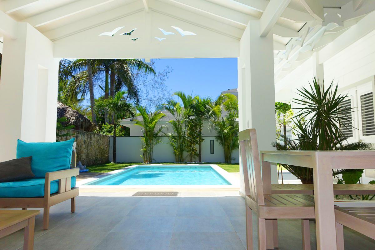 Location villa Las Terrenas - La piscine