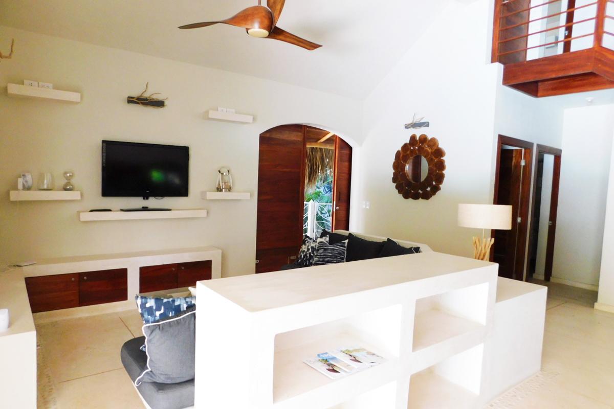 Location villa Las Terrenas - Le salon