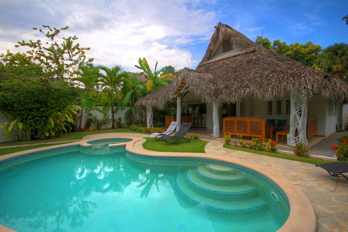 Location villa Las Terrenas - La piscine