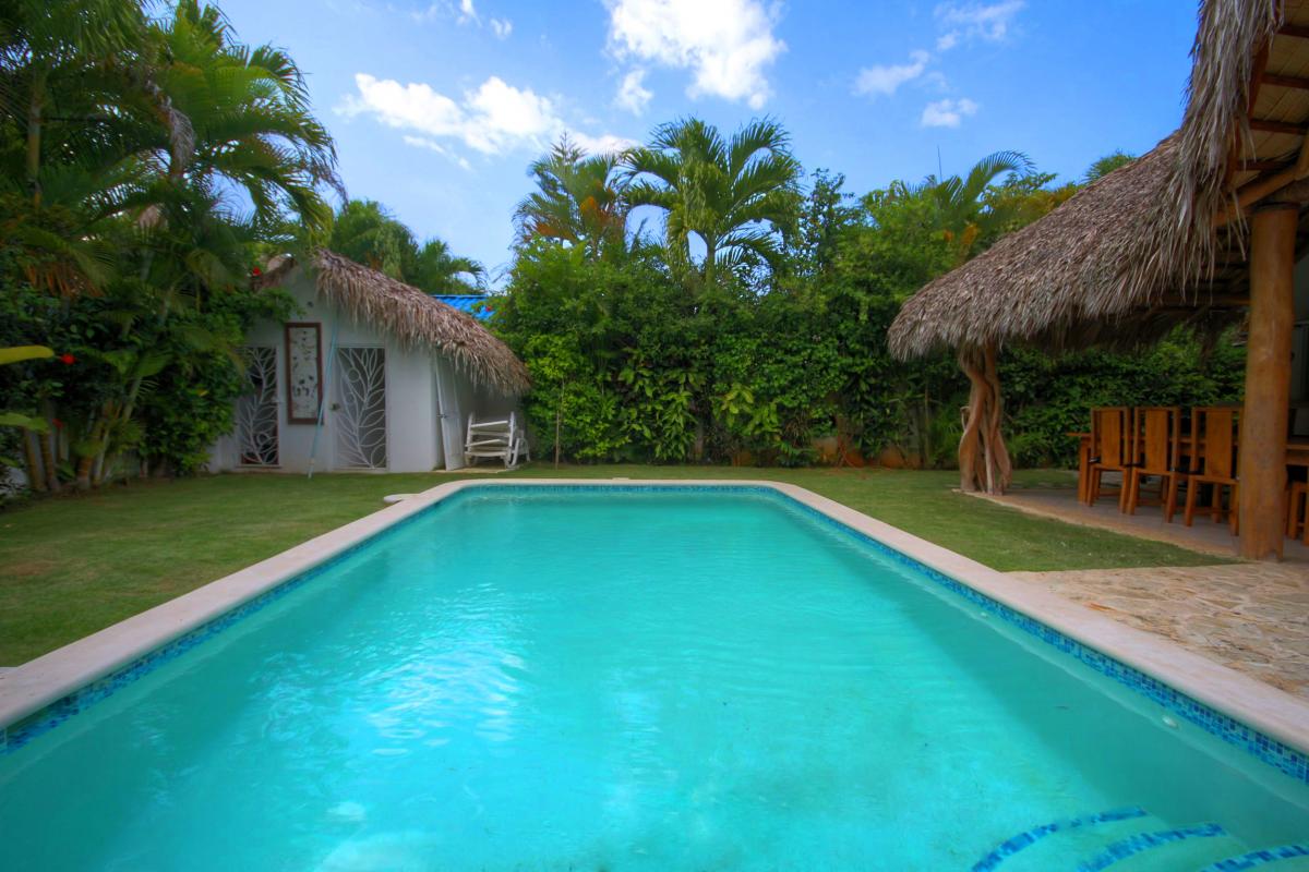 Location villa Las Terrenas - piscine