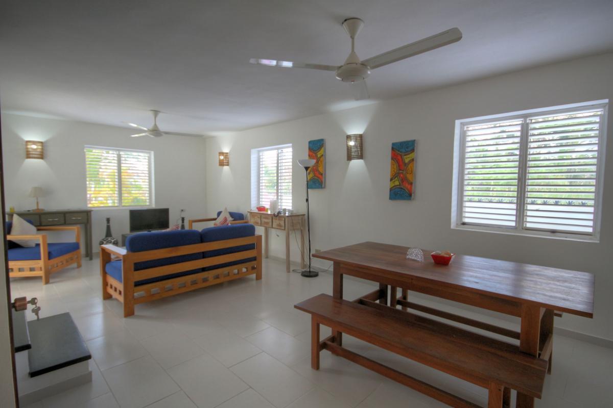 Location villa Las Terrenas - Le salon