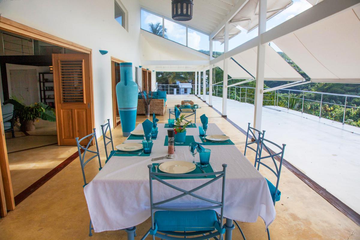 Location villa Las Terrenas - La terrasse