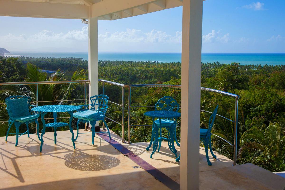 Location villa Las Terrenas - La terrasse