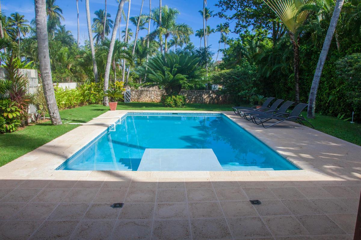 Location villa Las Terrenas - La piscine