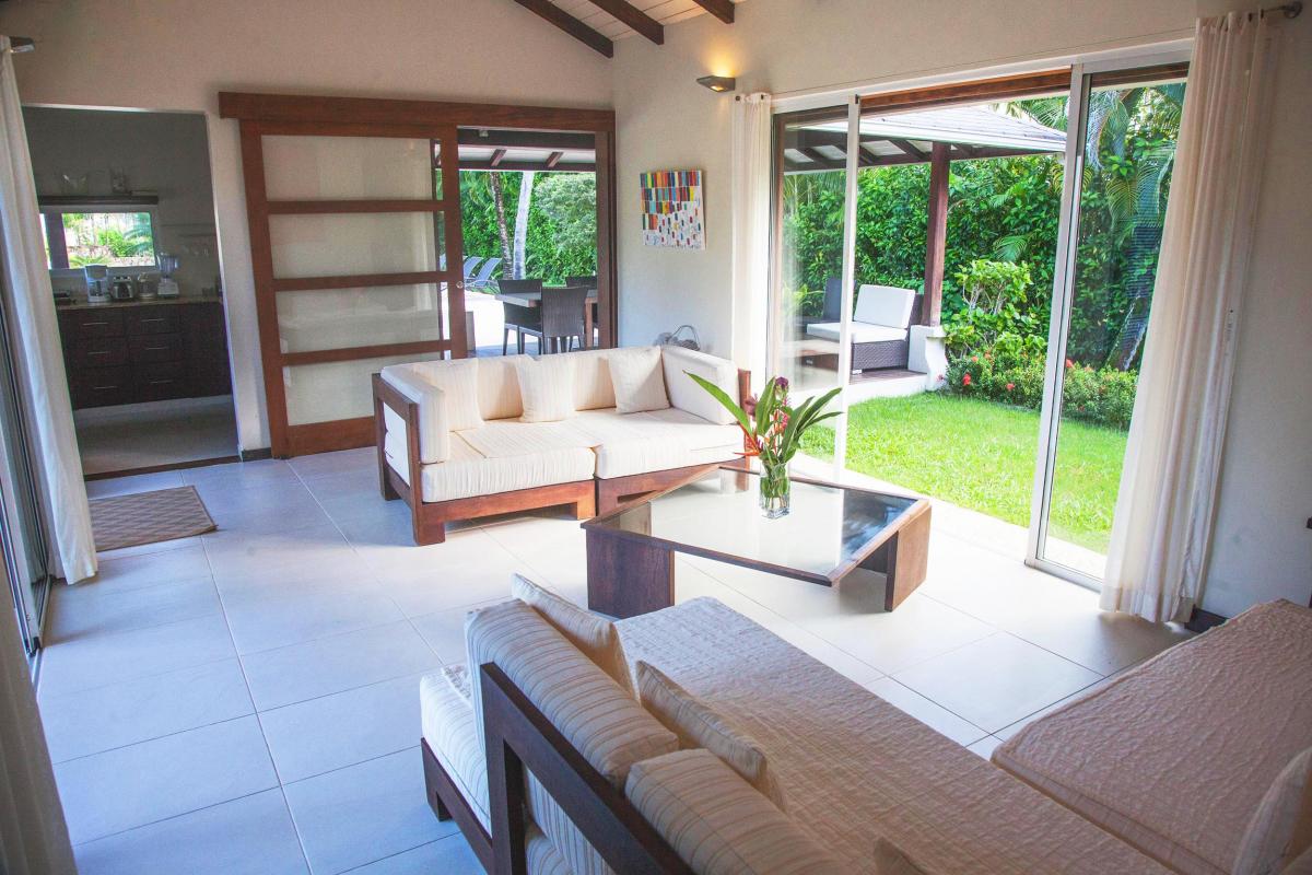 Location villa Las Terrenas - Le salon