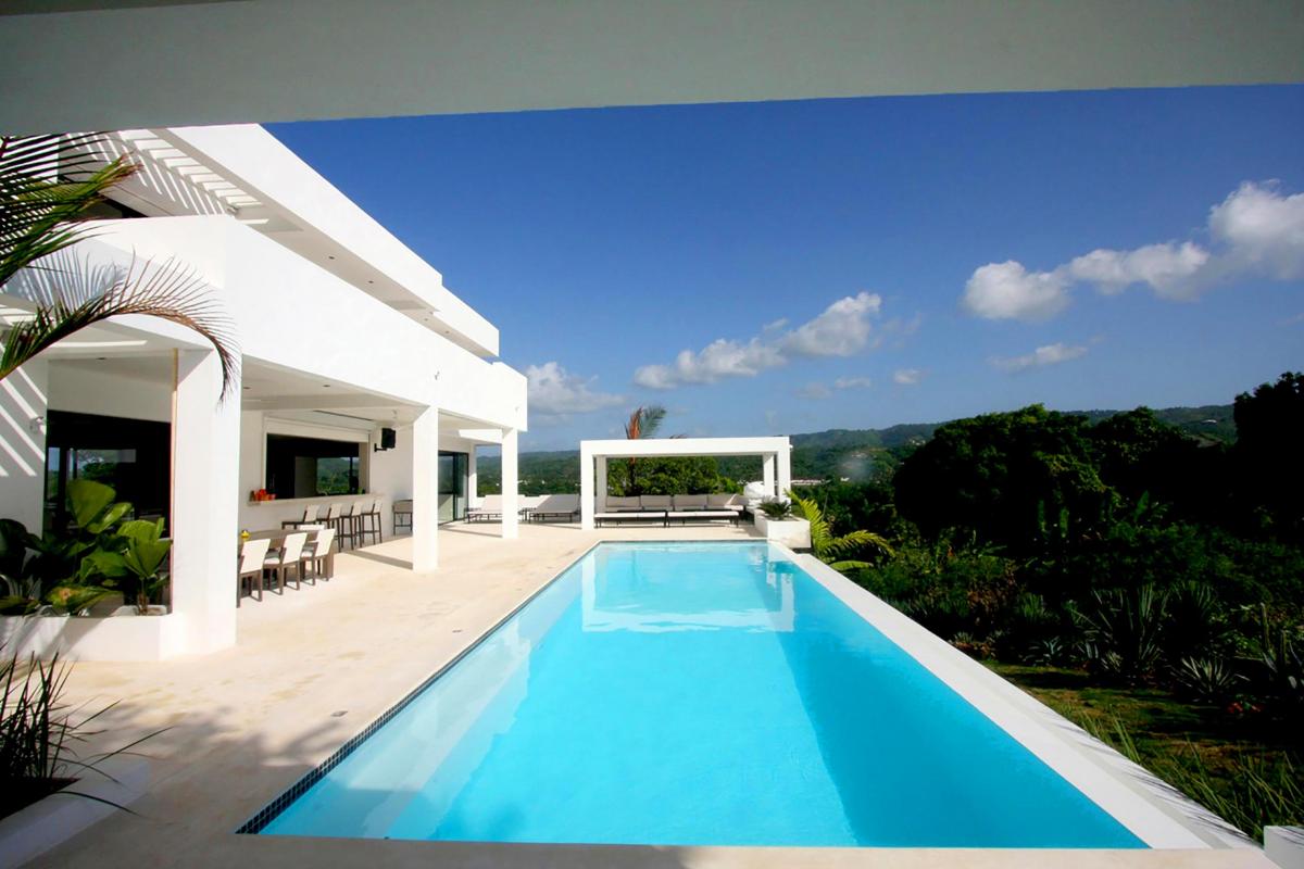 Location villa Las Terrenas - La piscine