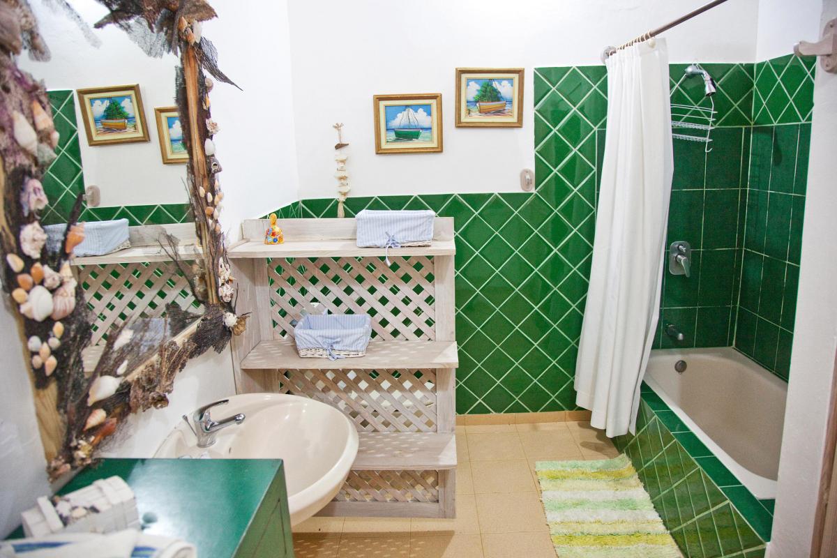 Location villa Las Terrenas - La salle de bain de la chambre 1