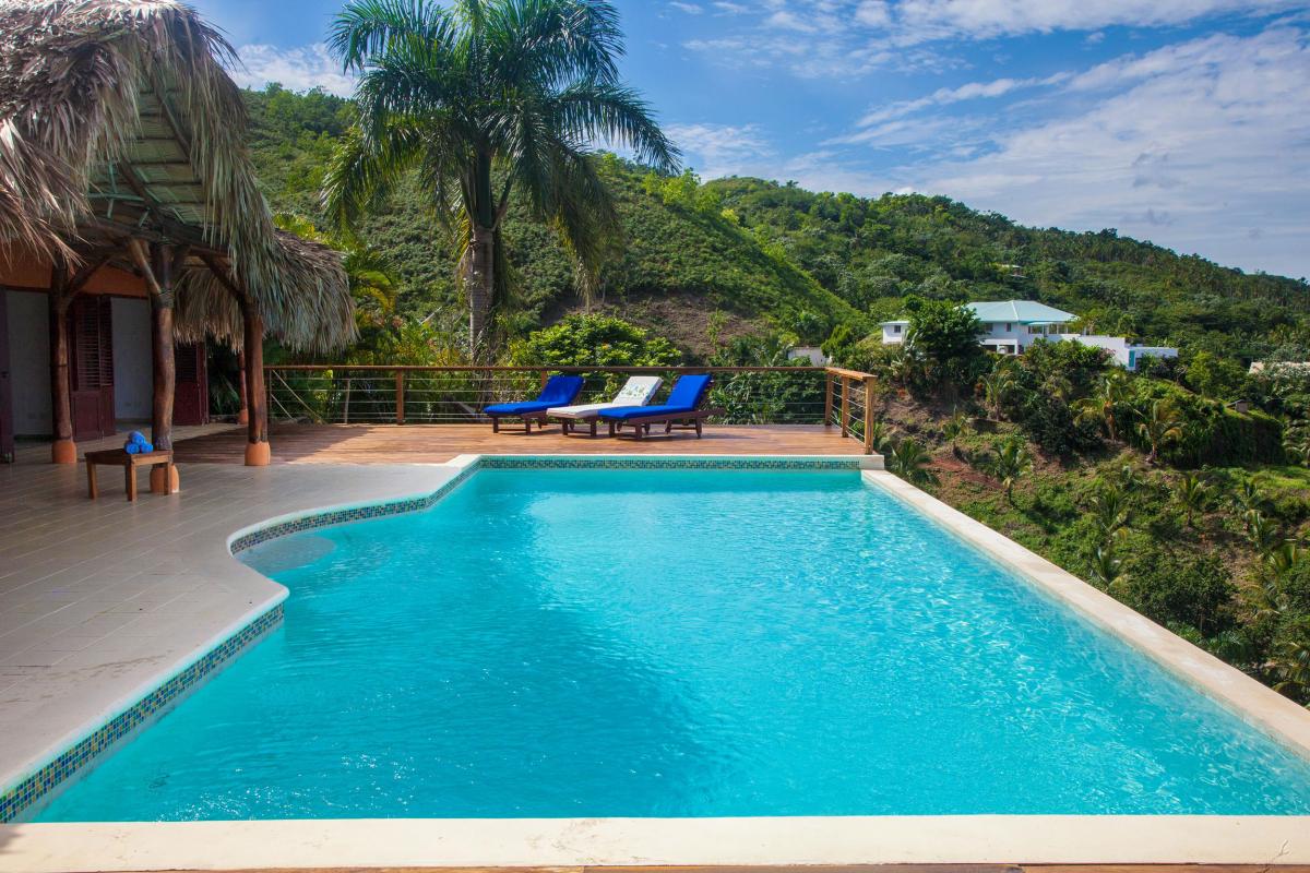 Location villa Las Terrenas - La piscine