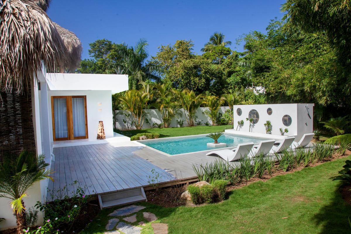 Location villa Las Terrenas - La piscine