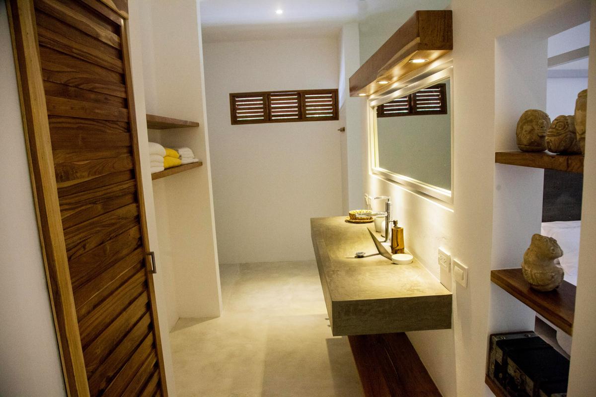 Location villa Las Terrenas - La salle de douche de la chambre 1