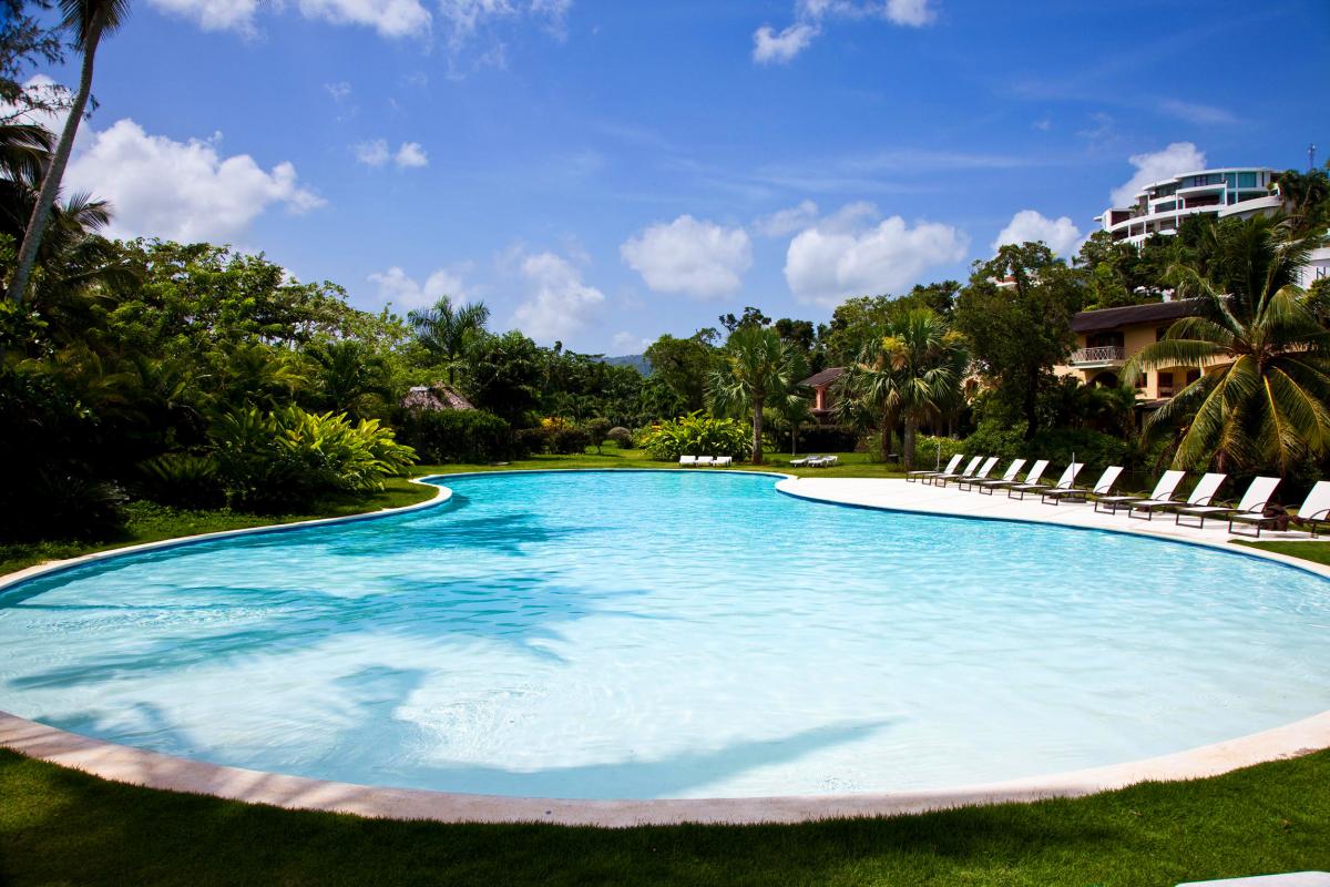 Location villa Las Terrenas - La piscine de la résidence