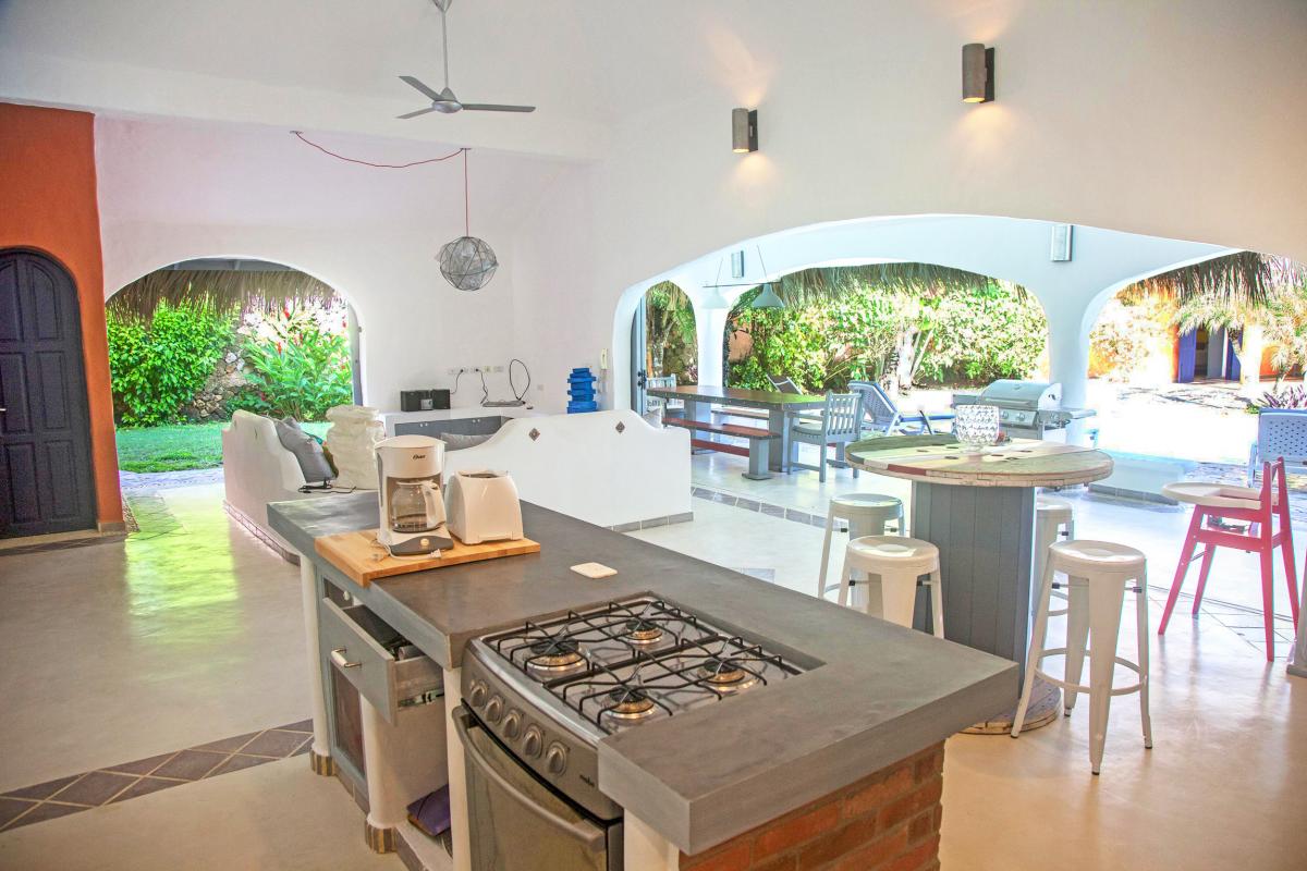 Location villa Las Terrenas - La cuisine