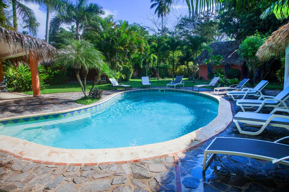 Location villa Las Terrenas - La piscine