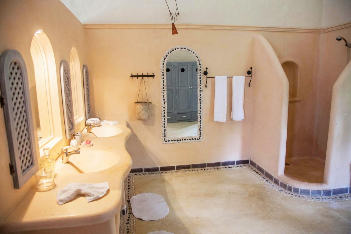 Location villa Las Terrenas - La salle de douche de la chambre 3