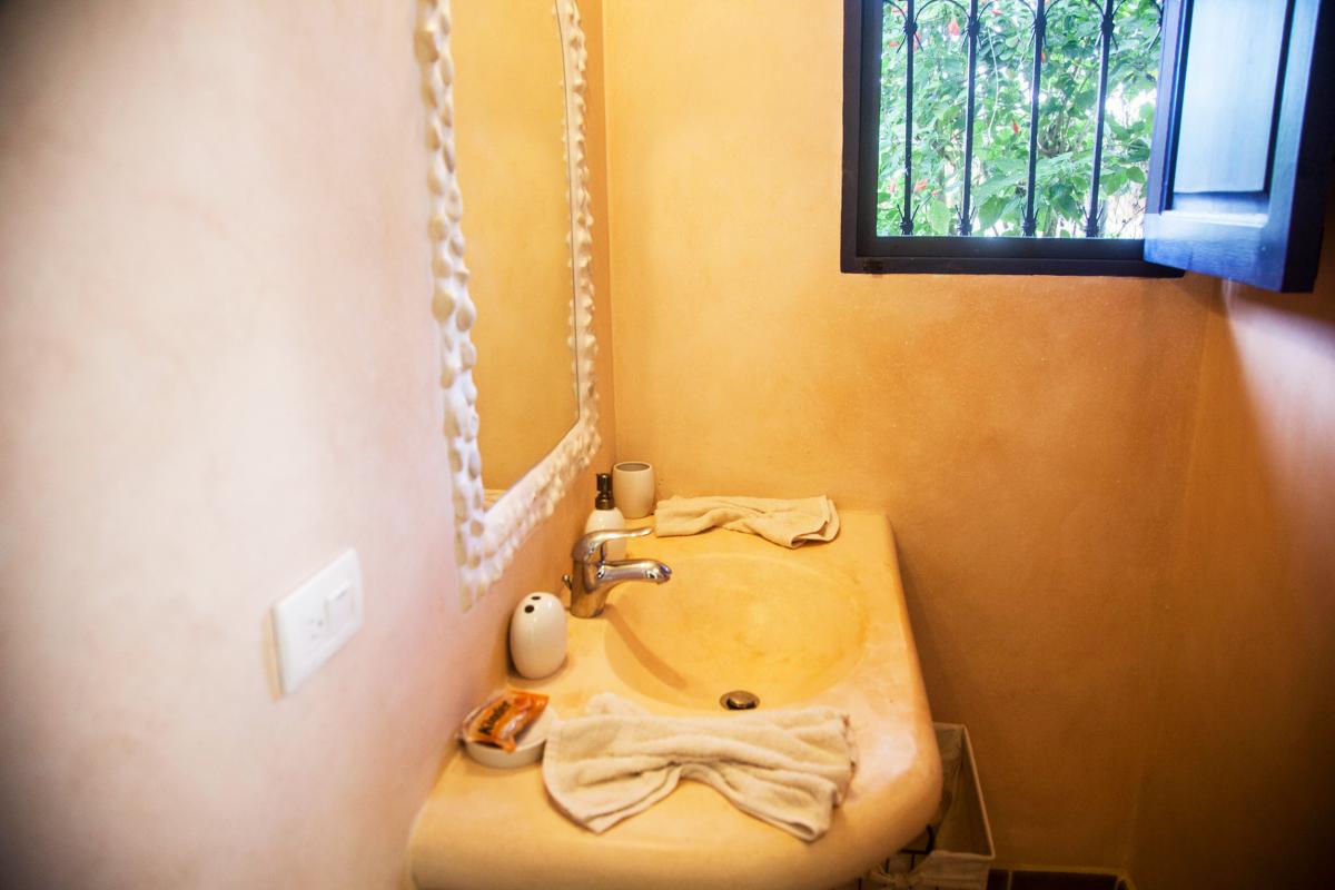 Location villa Las Terrenas - La salle de douche du bungalow