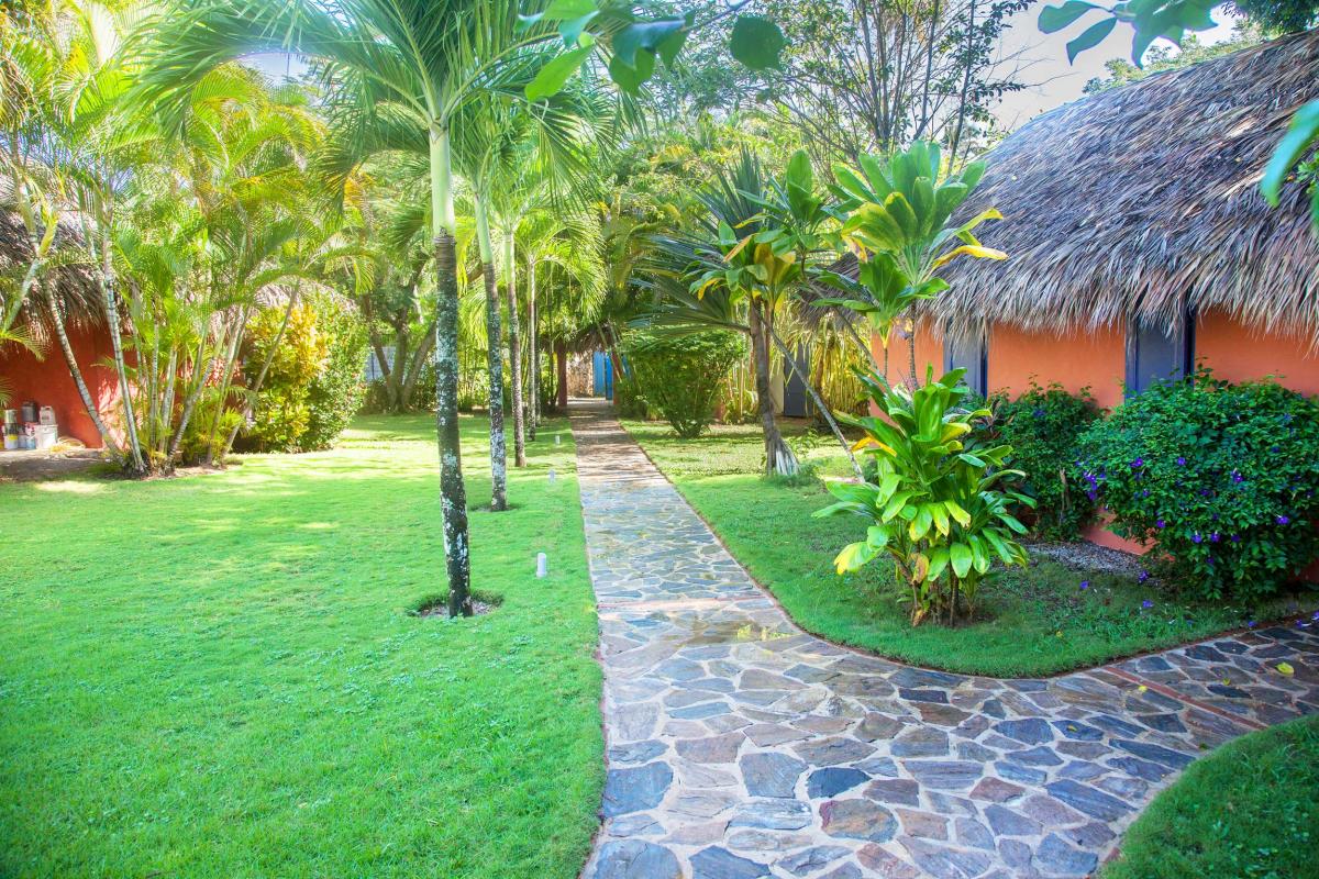 Location villa Las Terrenas - Le jardin