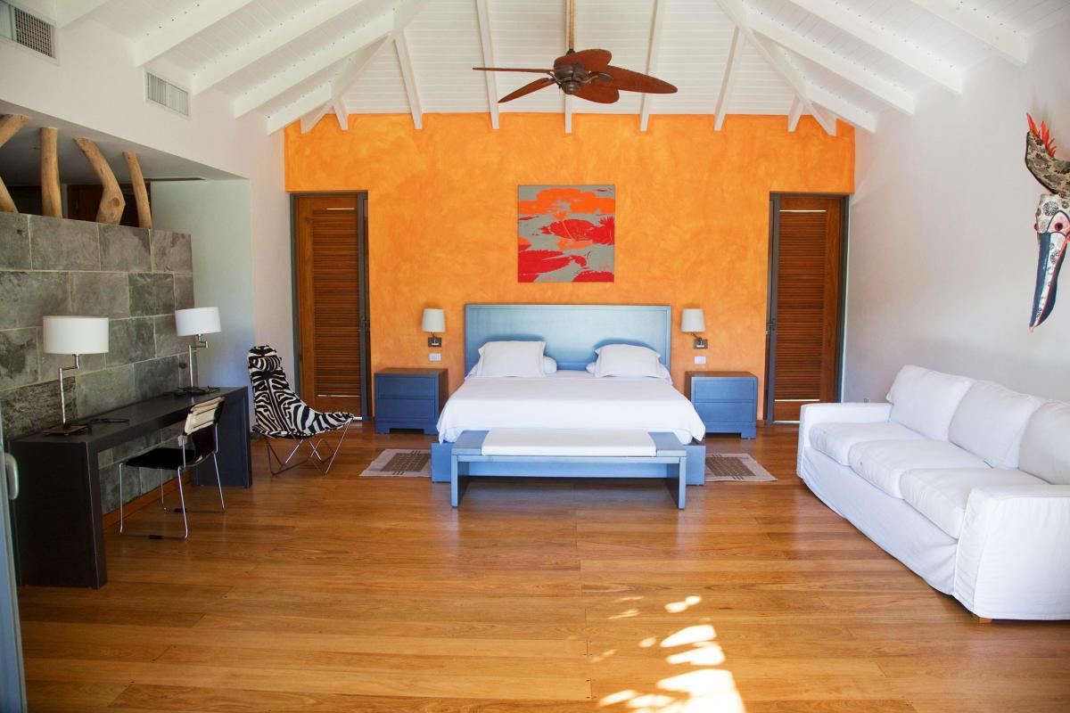 Location villa Las Terrenas - La chambre du bungalow 1