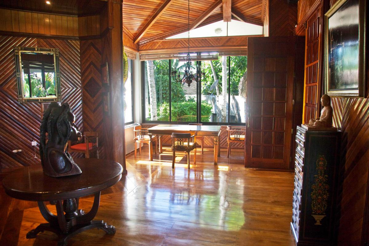 Location villa Las Terrenas - Le coin bureau de la Suite