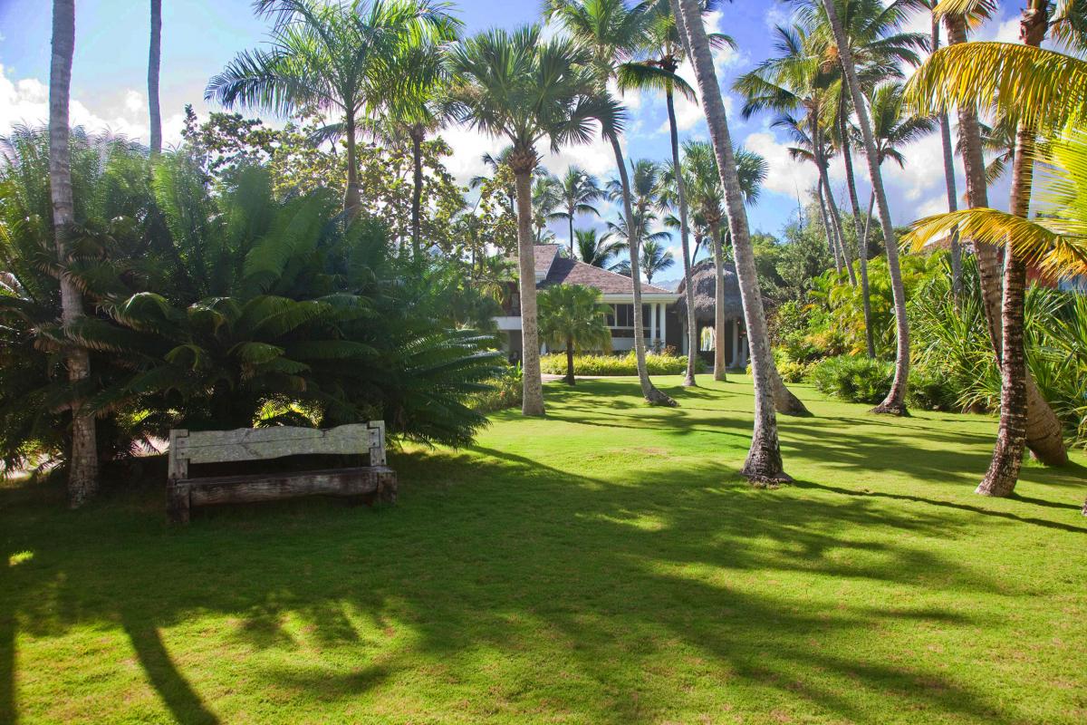 Location villa Las Terrenas - Le jardin