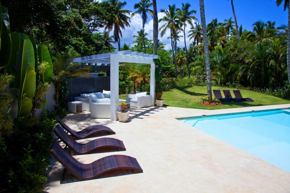 Location villa Las Terrenas - La piscine