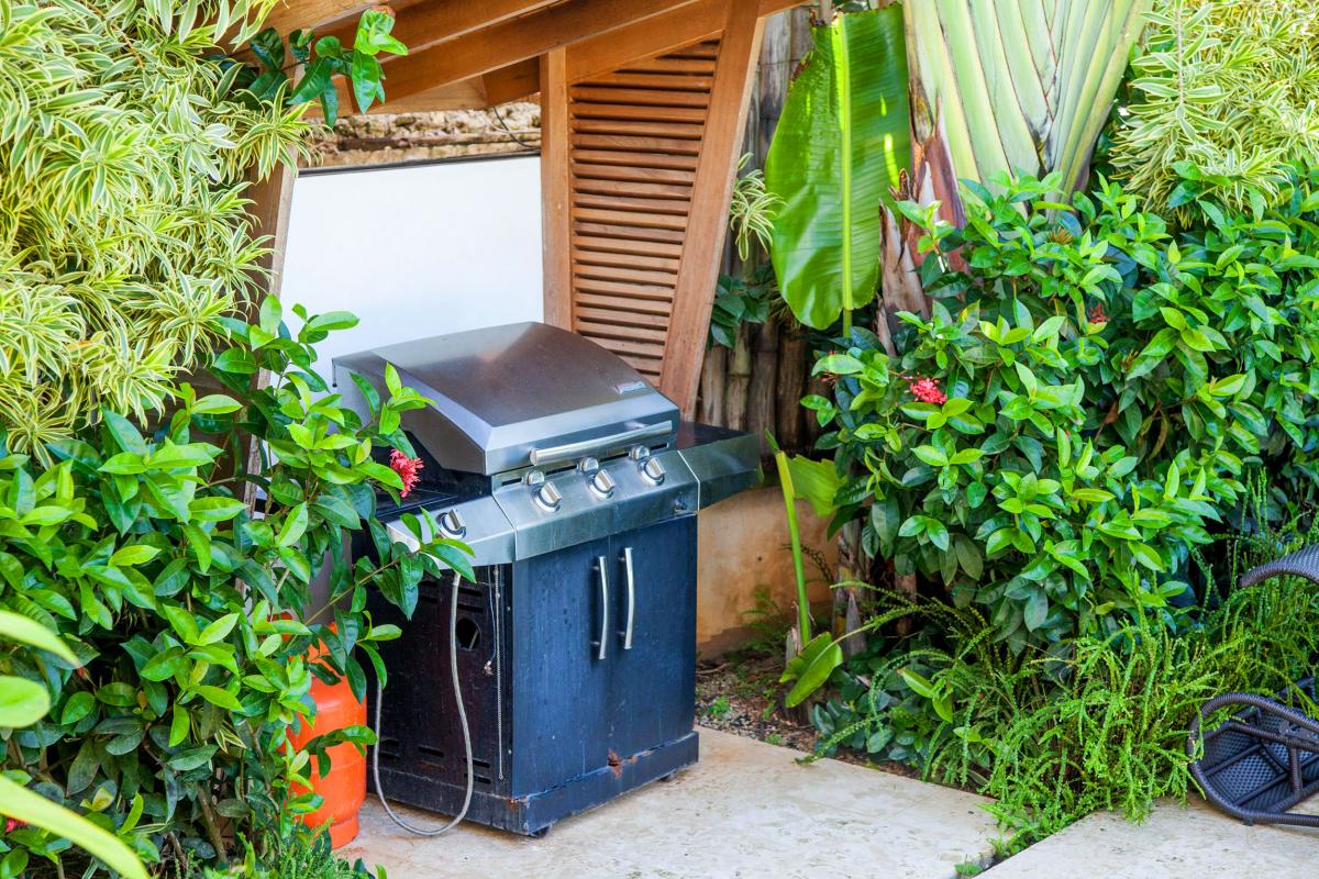 Location villa Las Terrenas - Le barbecue