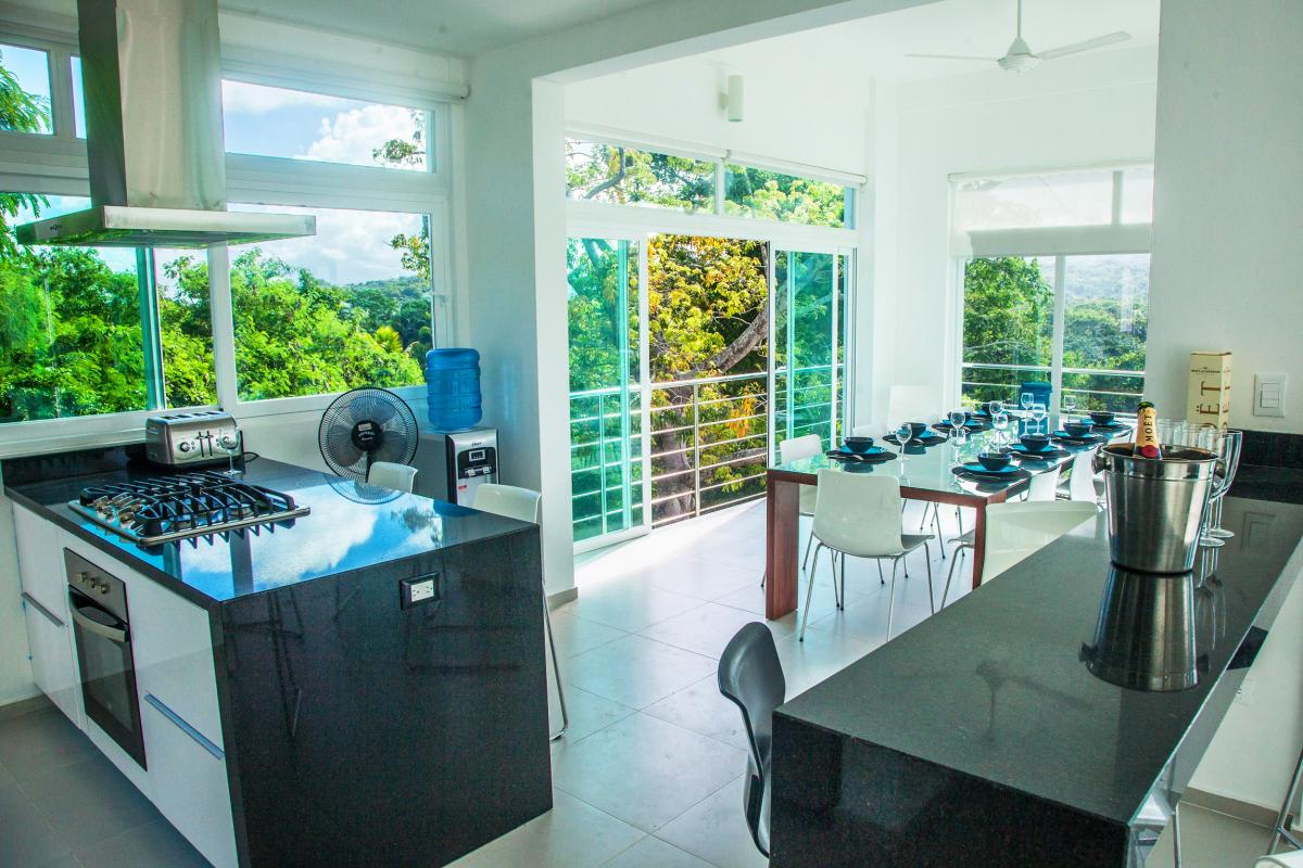 Location villa Las Terrenas - La cuisine