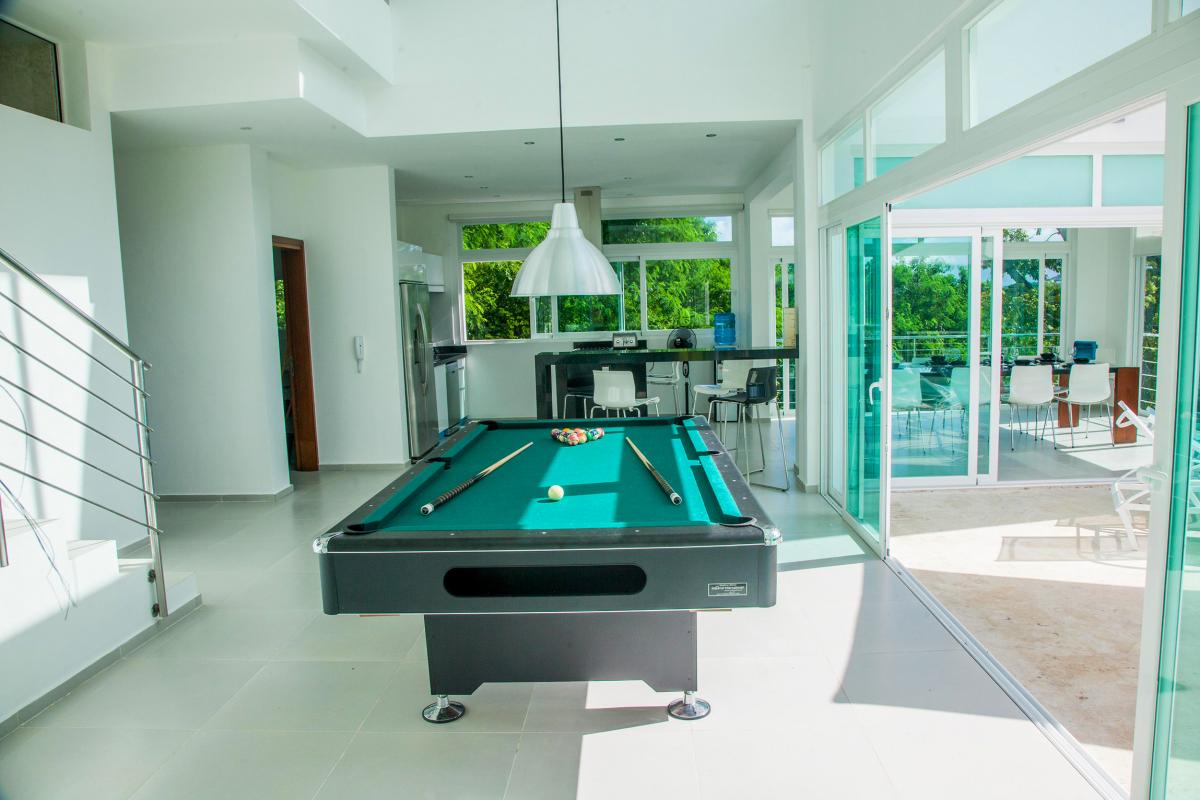 Location villa Las Terrenas - Le coin billard