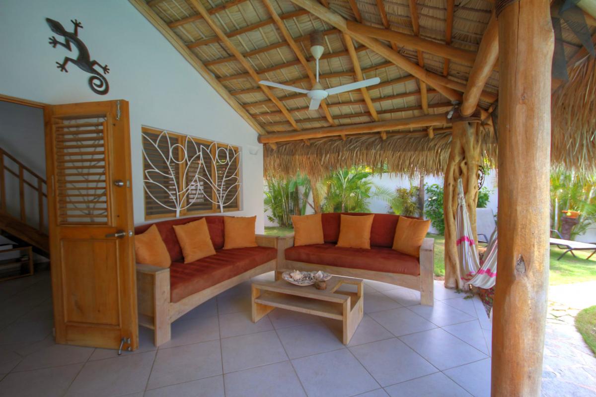 Location villa Las Terrenas - La terrasse