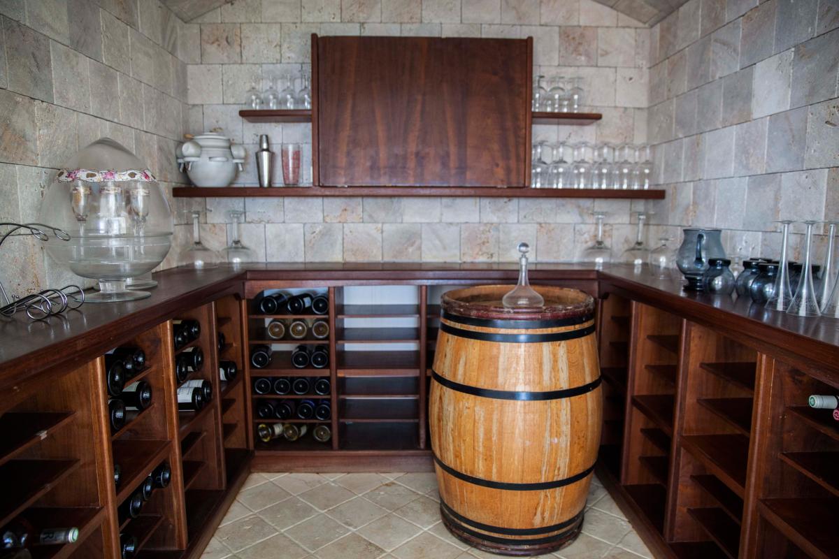 Location villa Devé - La cave à vin