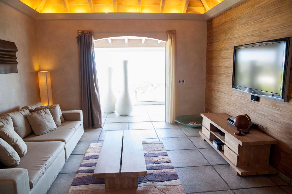 Location villa Devé - La salle de télévision