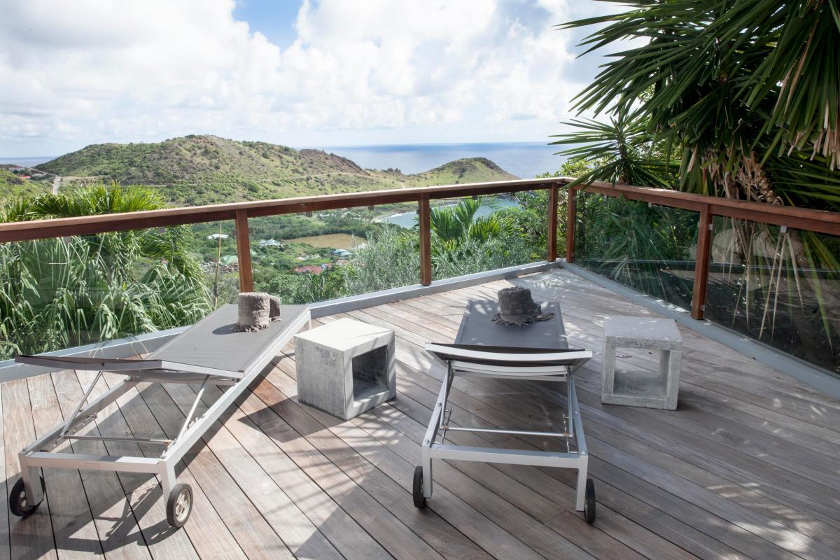 Location villa Devé - La terrasse de la chambre Master 1