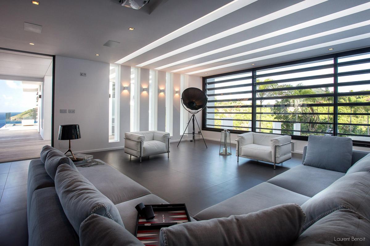 Location villa Flamands - Le salon