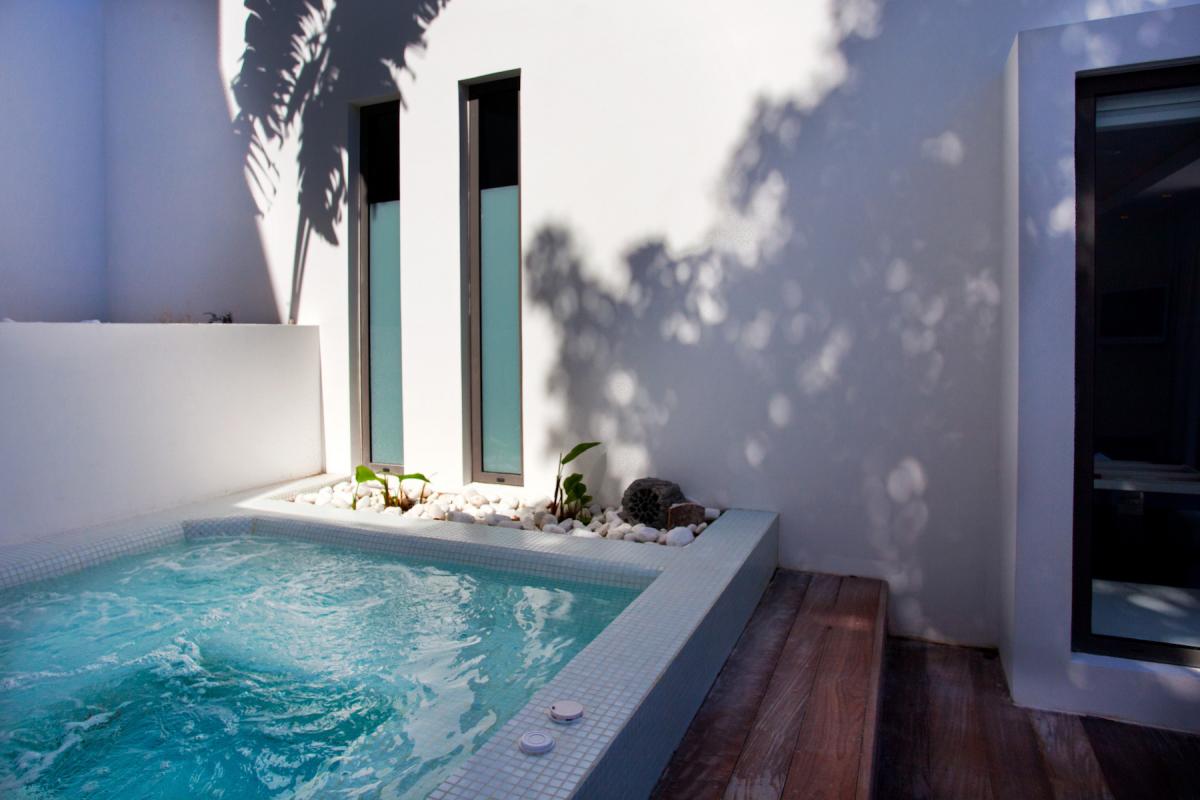 Location villa Flamands - Le jacuzzi