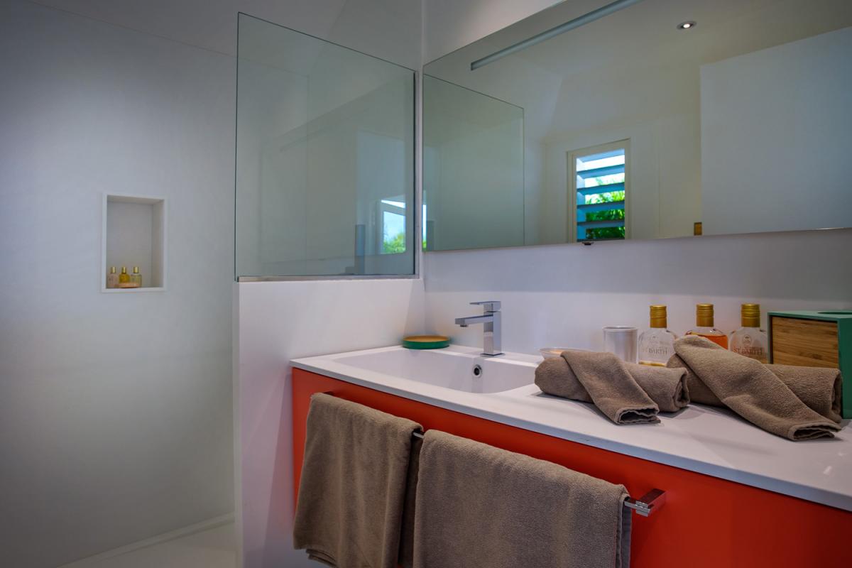Location villa Gustavia - La salle de bain