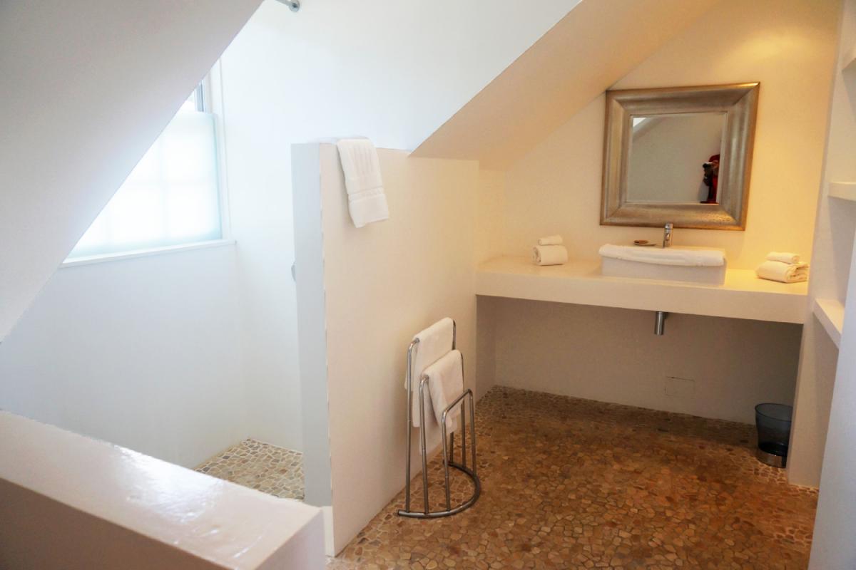 Location appartement Gustavia - La salle de douche