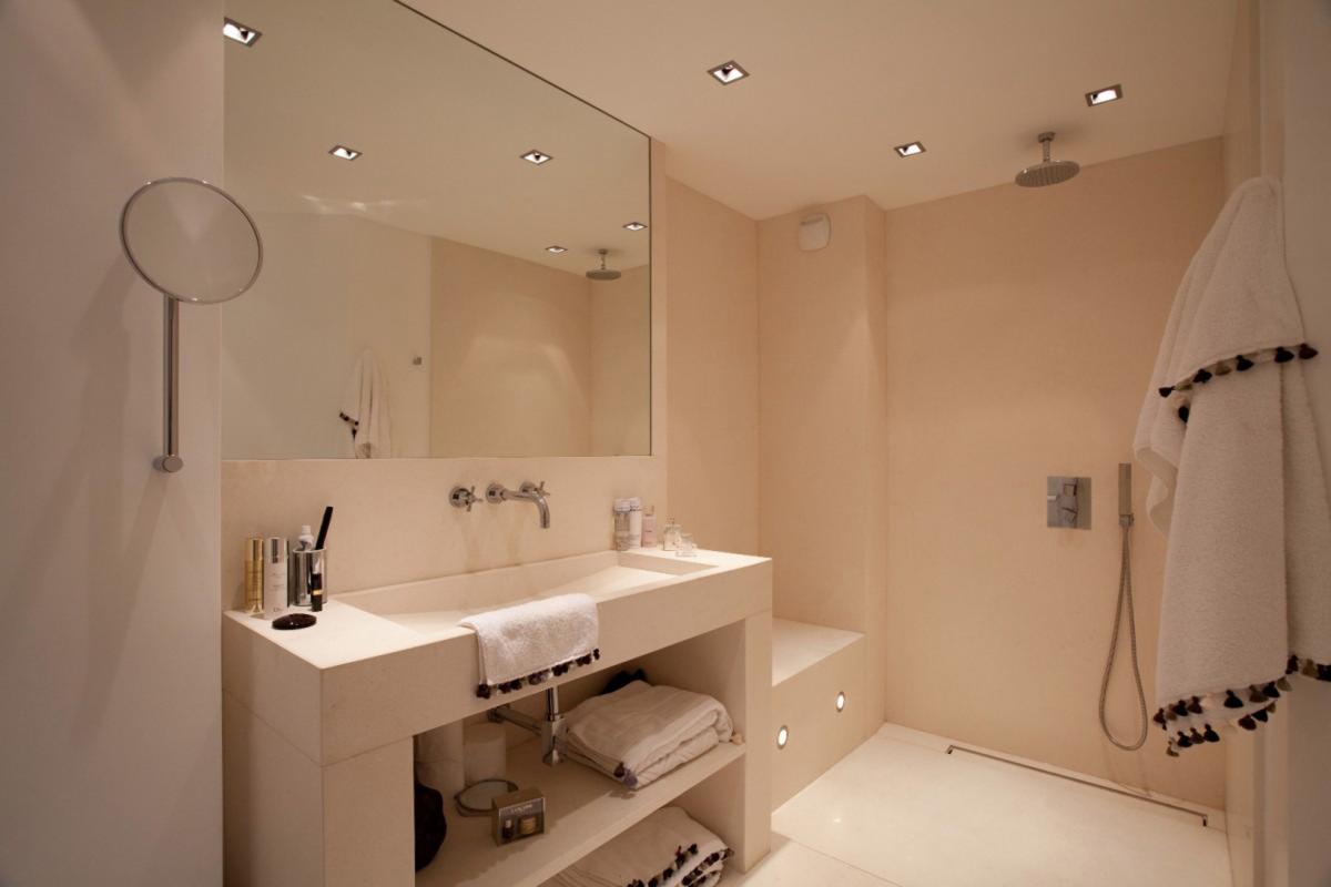Location Appartement Gustavia - La salle de douche