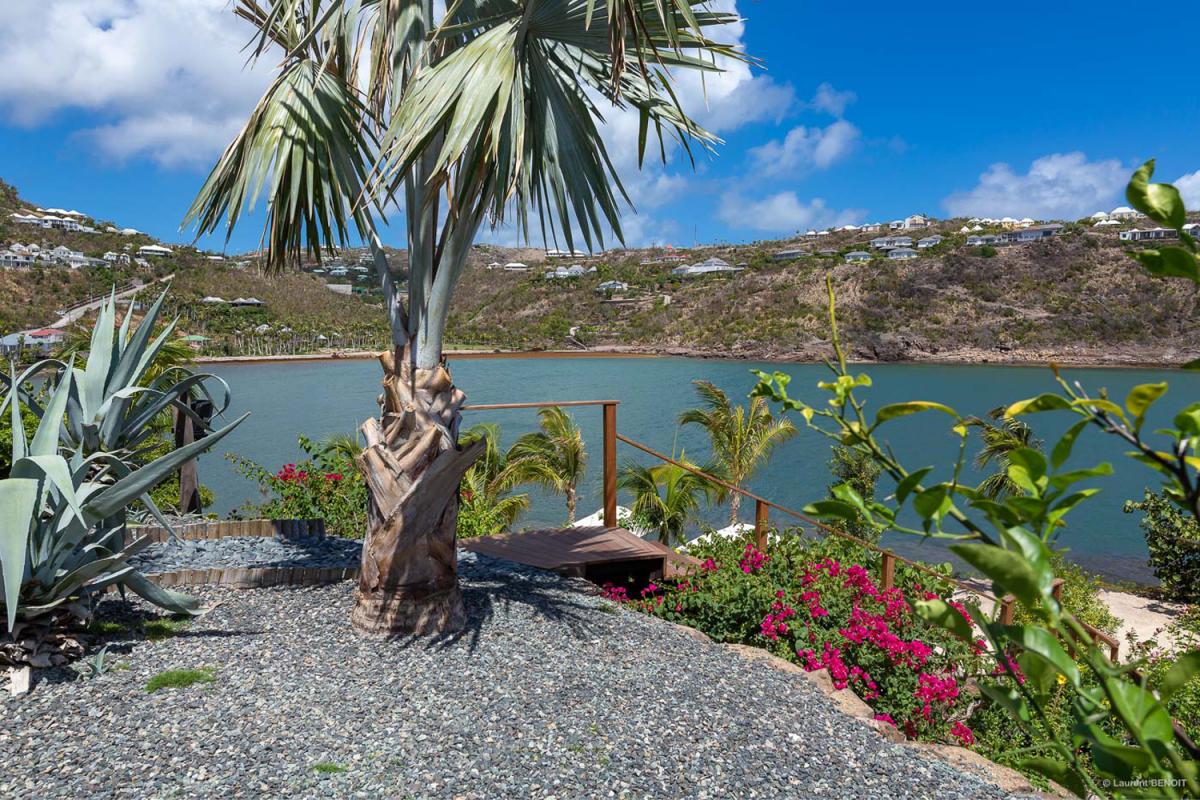 Location villa Marigot - L'accès à la plage