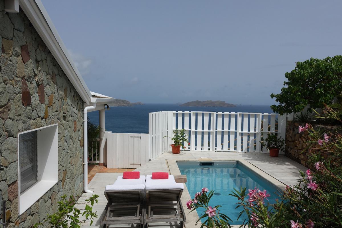 Location villa Pointe Milou - La piscine