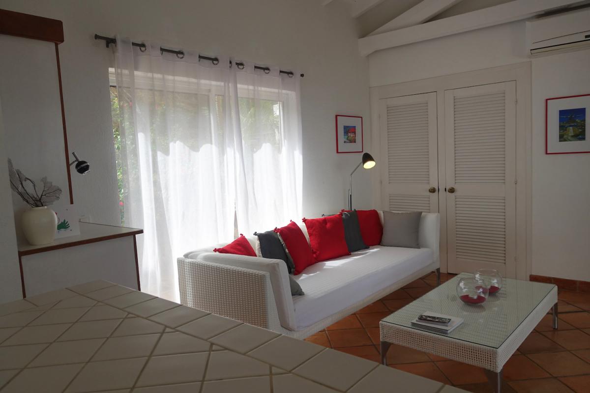 Location villa Pointe Milou - Le salon