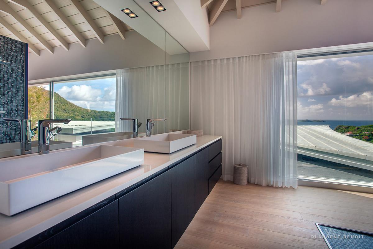 Location villa Saint-Jean - La salle de douche de la chambre 1