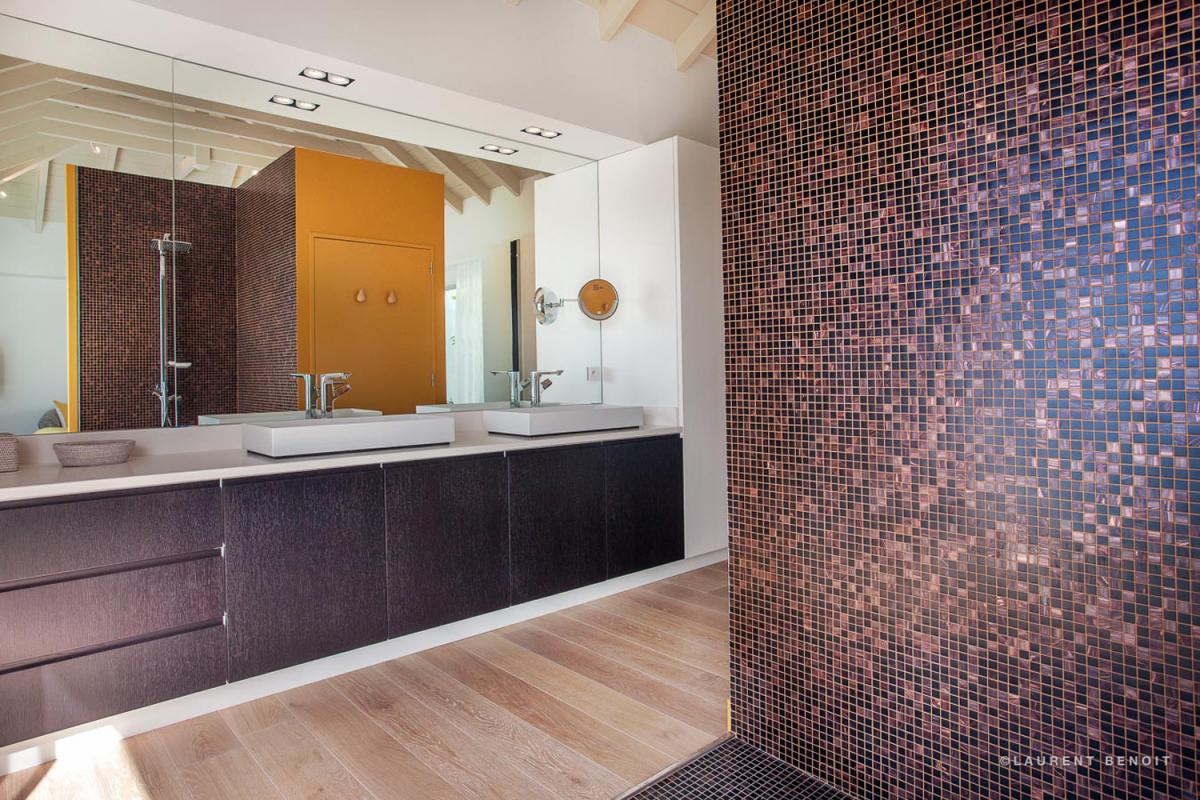 Location villa Saint-Jean - La salle de douche de la chambre 3
